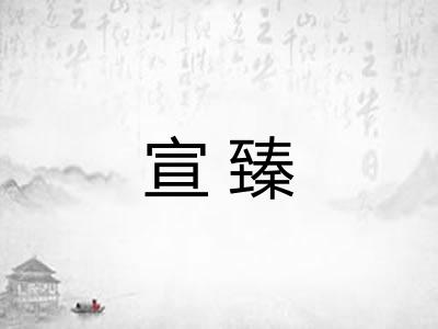 宣臻