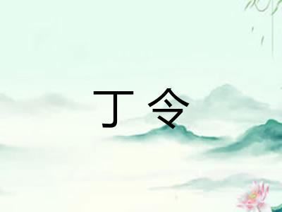 丁令 丁令