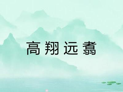 高翔远翥