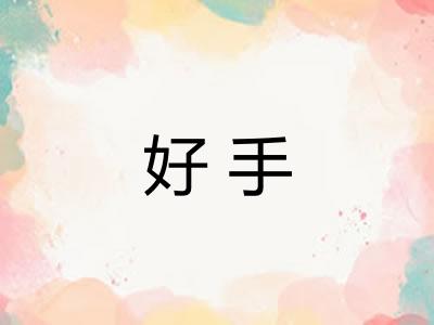 好手 好手