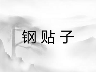 钢贴子
