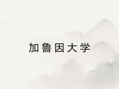 加鲁因大学