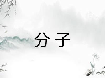 分子 分子