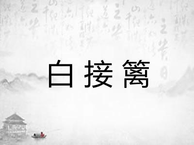 白接篱 白接篱