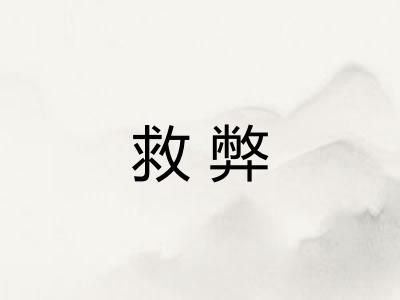 救弊