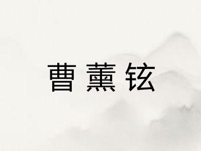 曹薰铉