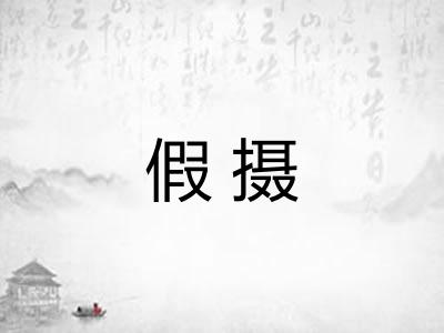 假摄 假摄