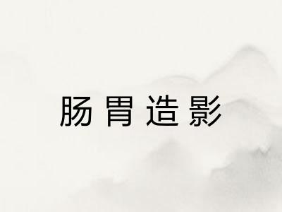 肠胃造影