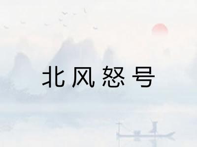 北风怒号