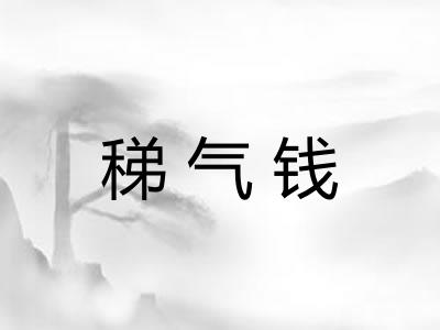 稊气钱 稊气钱