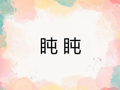 盹盹