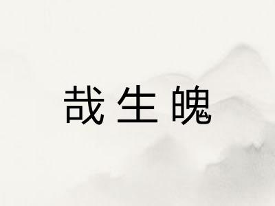 哉生魄