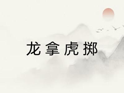 龙拿虎掷