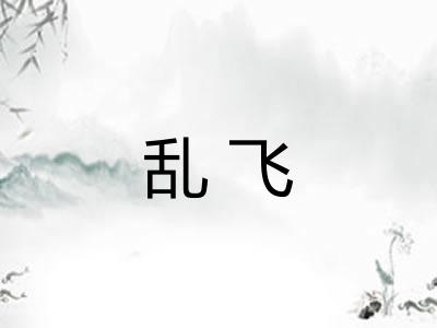乱飞