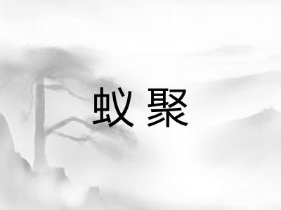 蚁聚 蚁聚