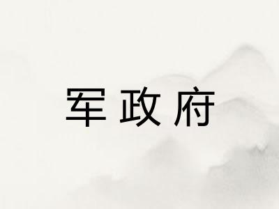 军政府