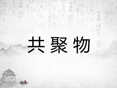 共聚物