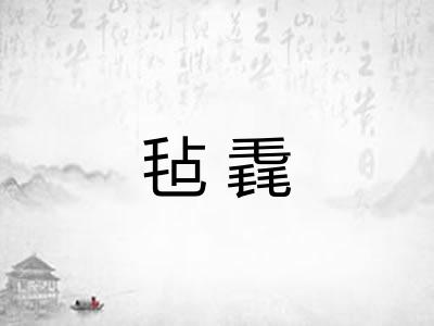 毡毳
