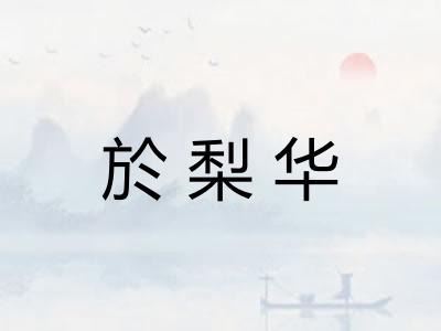 於梨华