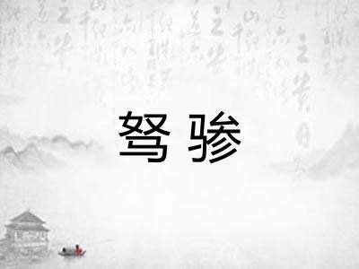 驽骖