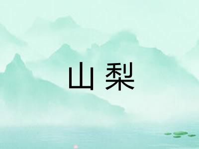山梨