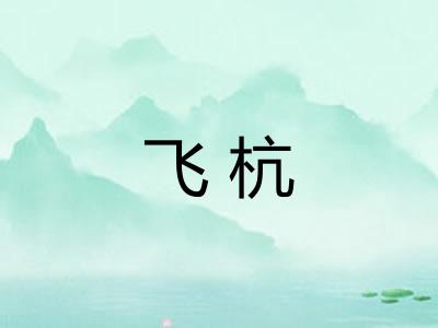 飞杭