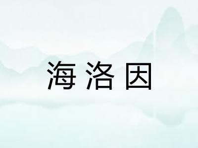 海洛因