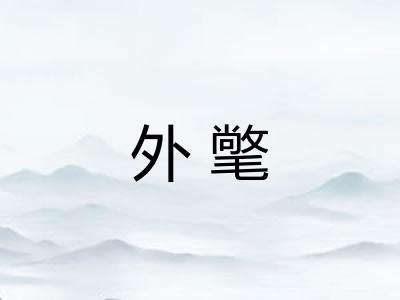 外氅
