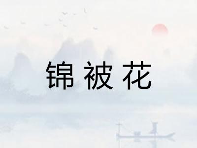 锦被花