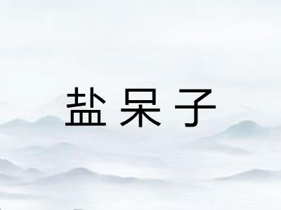 盐呆子