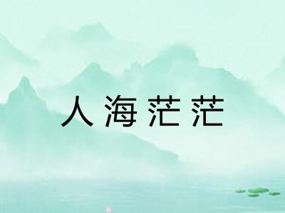 人海茫茫