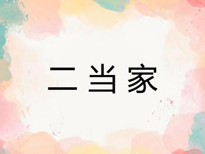 二当家