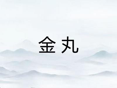 金丸