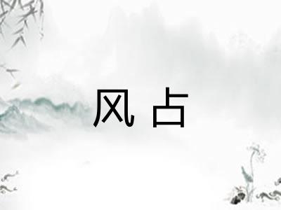 风占