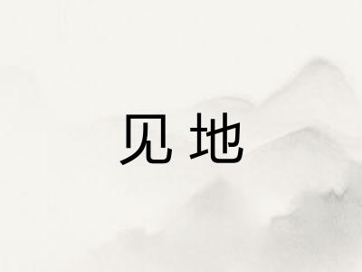 见地