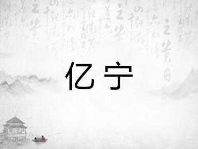 亿宁