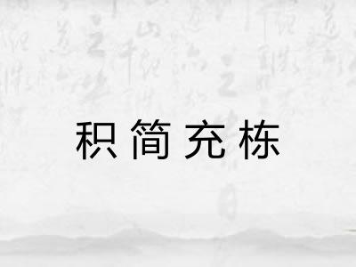积简充栋