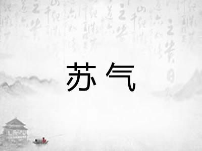 苏气