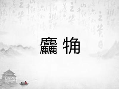麤觕