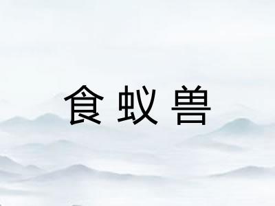 食蚁兽