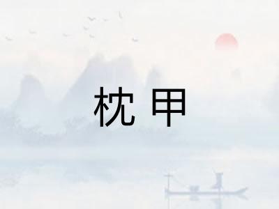 枕甲 枕甲