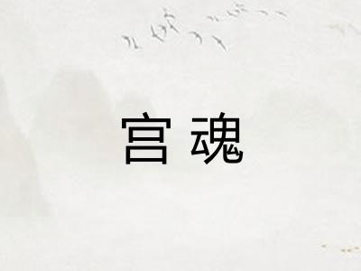 宫魂
