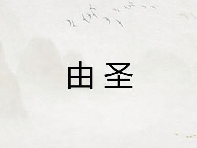由圣