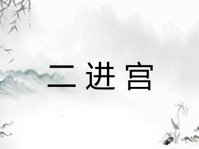 二进宫 二进宫
