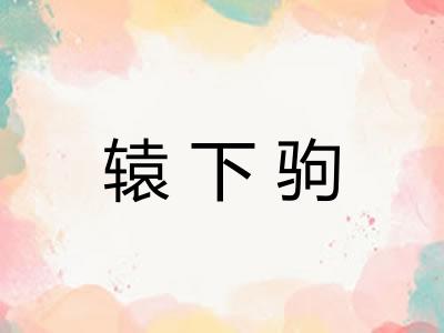 辕下驹