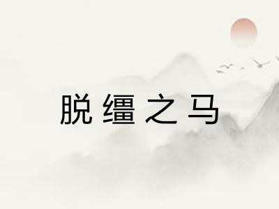 脱缰之马 脱缰之马