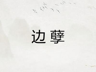 边孽
