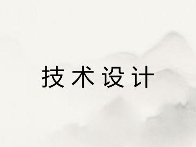 技术设计