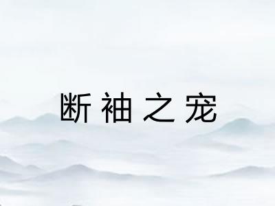 断袖之宠