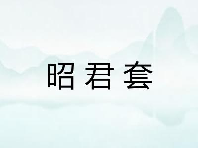 昭君套